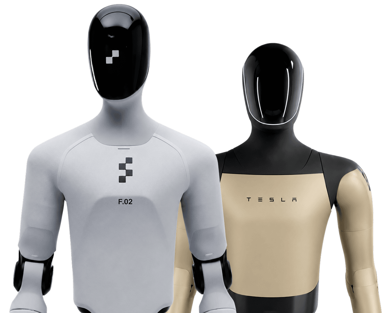 Featured humanoid robots available on OTICA